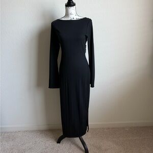 Reformation Black Nessa Dress Sz. M​​​​​​​​​​